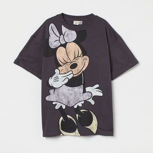 H&M Minnie Oversized Tee ~ NWT